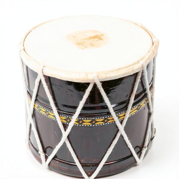 Indian Folk Drum Brown Wood Tabla-3