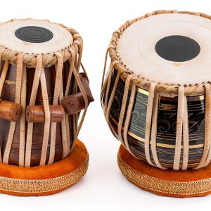 Tabla Drum Set Black Brass by Queen Brass-0