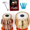 Tabla Set Golden Professional Brass Wood-1