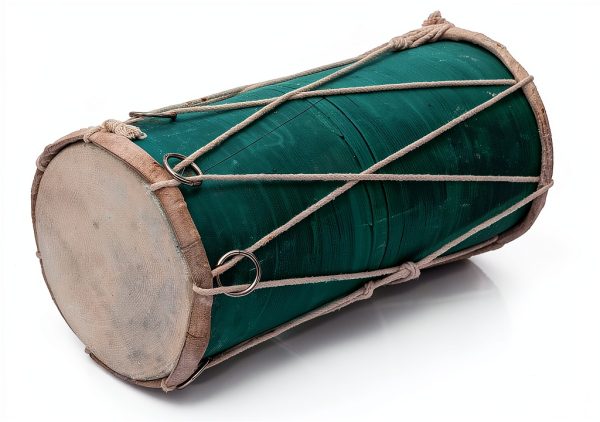 Indian Folk Drum Dholak11 Leather Wood Musical Instrument-2
