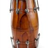 Handmade Wooden Dholak by CHOPRA Musical Instruments-1
