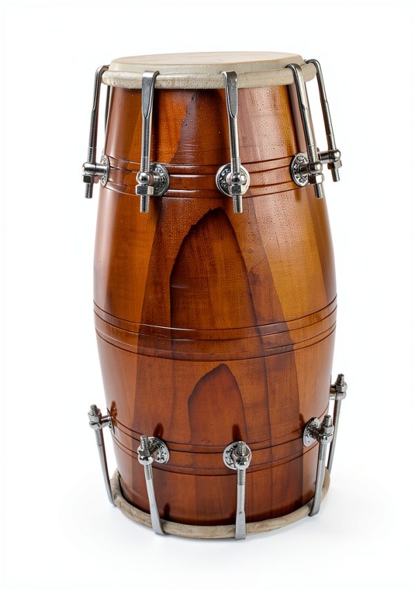 Handmade Wooden Dholak by CHOPRA Musical Instruments-1