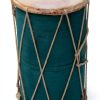 Indian Folk Drum Dholak11 Leather Wood Musical Instrument-5