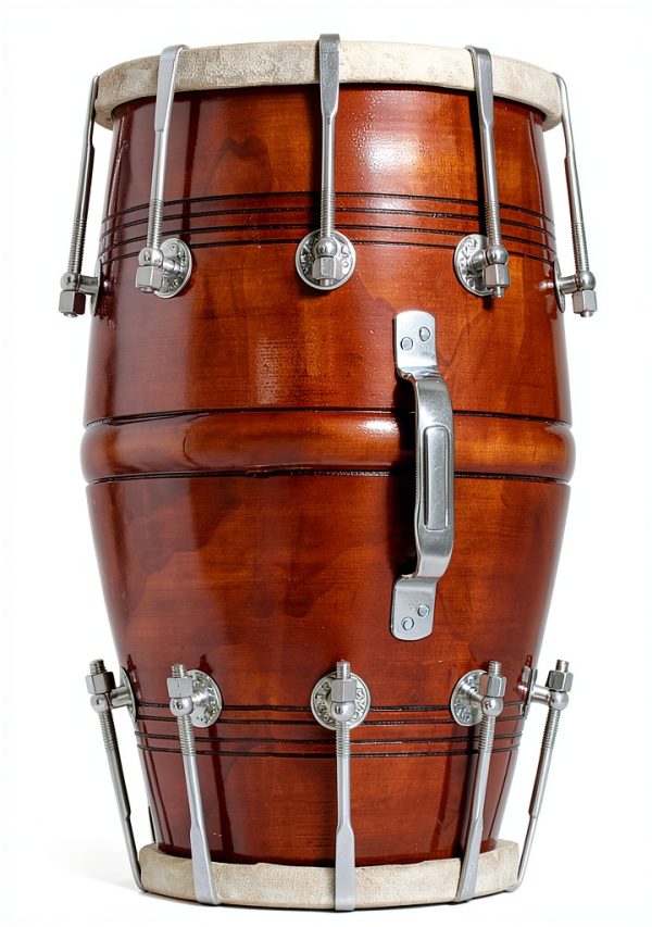 SHREYAS Handmade Dholak Musical Instrument Wood-3