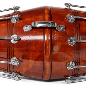 SHREYAS Handmade Dholak Musical Instrument Wood-0