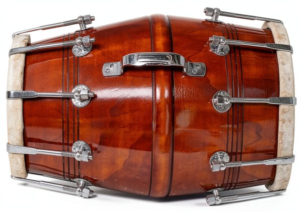 SHREYAS Handmade Dholak Musical Instrument Wood-0