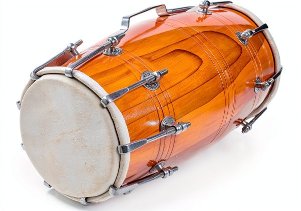 Handmade Wooden Dholak by CHOPRA Musical Instruments-0