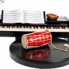 Indian Folk Drum Wood Painted Musical Instrument-1