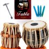 Tabla Drum Set Black Brass by Queen Brass-1