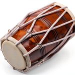 Wooden Dholak Rope Tuned Musical Instrument SAI MUSICAL-0