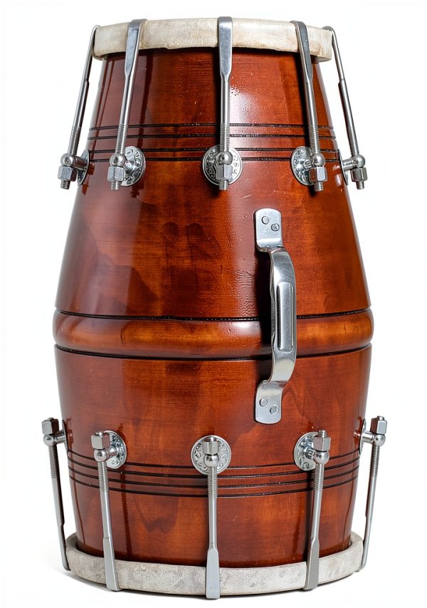 SHREYAS Handmade Dholak Musical Instrument Wood-2