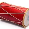 Indian Dholak Drum Leather Wood Handmade Musical Instrument-1