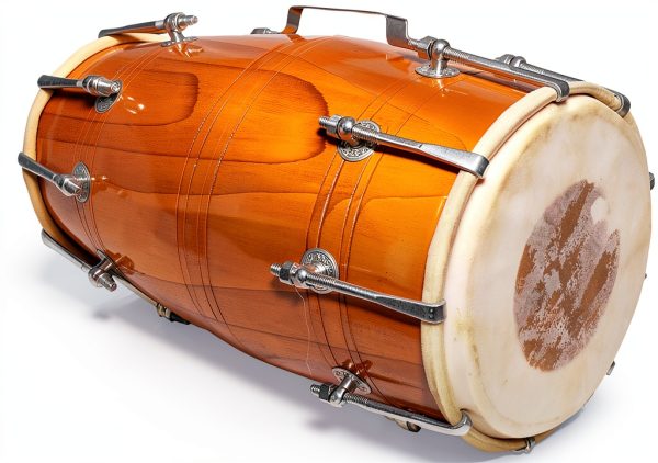 Handmade Wooden Dholak by CHOPRA Musical Instruments-2