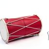 Indian Dholak Drum Leather Wood Handmade Musical Instrument-5