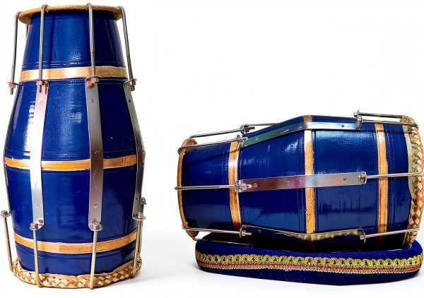 Professional Dholak Handmade in India Wood Tabla-6