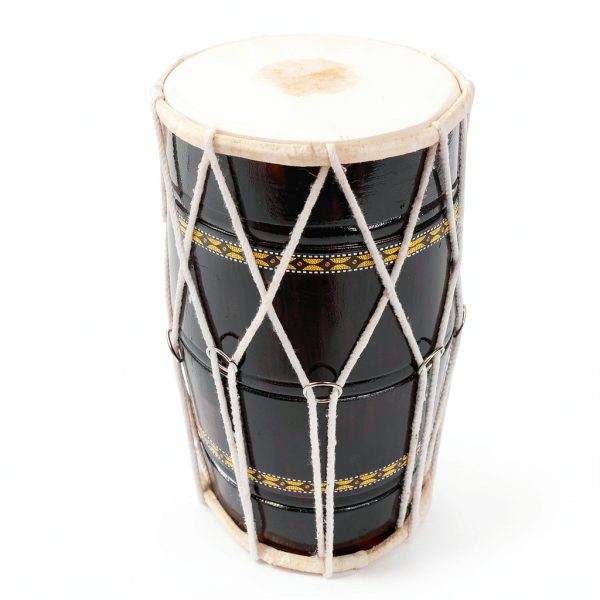 Indian Folk Drum Brown Wood Tabla-2