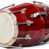 SHREYAS Handmade Dholak Musical Instrument Wood-4