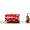 Indian Folk Drum Wood Painted Musical Instrument-2
