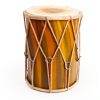 Indian Folk Drum Painted Wood Dholak30-1