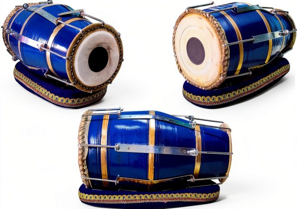 Professional Dholak Handmade in India Wood Tabla-7