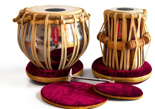 Maharaja Musicals Alloy Steel Tabla Set-0