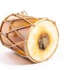 Indian Folk Drum Painted Wood Dholak30-5