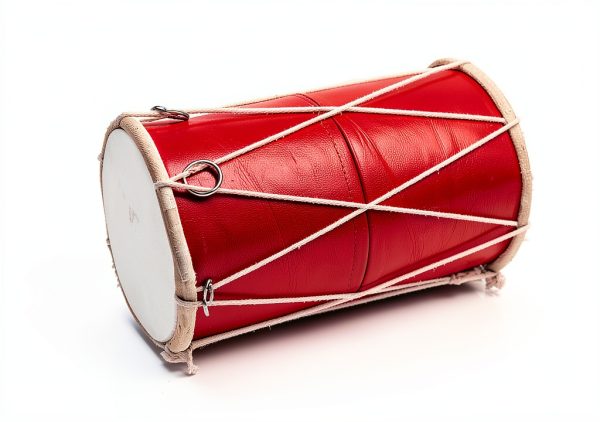 Indian Dholak Drum Leather Wood Handmade Musical Instrument-4
